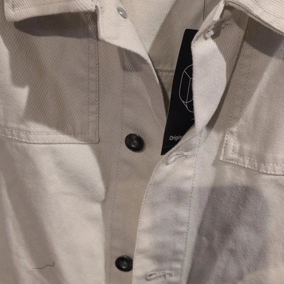 Original Use Cream Denim Jacket - Picture 3 of 6